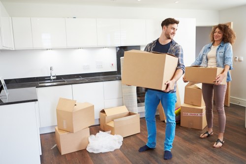 Local removal truck service for flats and homes in Colliers Wood
