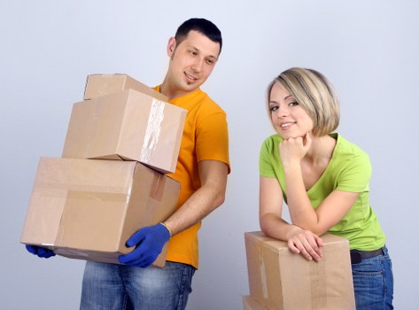 House move logistics with parking and access considerations in Colliers Wood