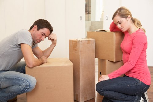 Recycling and reuse process for a sustainable removals service in Colliers Wood